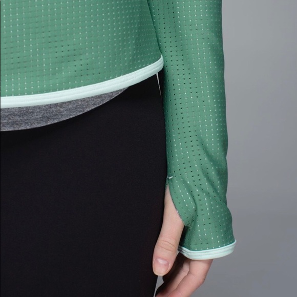 Lululemon Find Your Bliss Jacket size 6 green multicolor - Picture 3 of 7